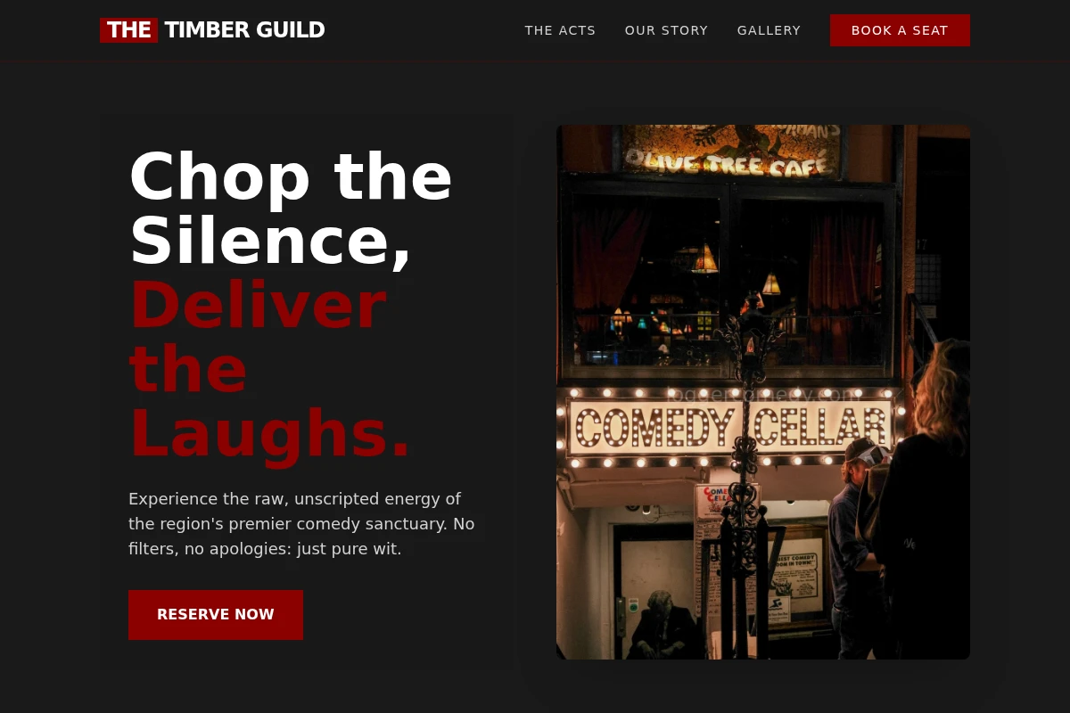 Irony Comedy