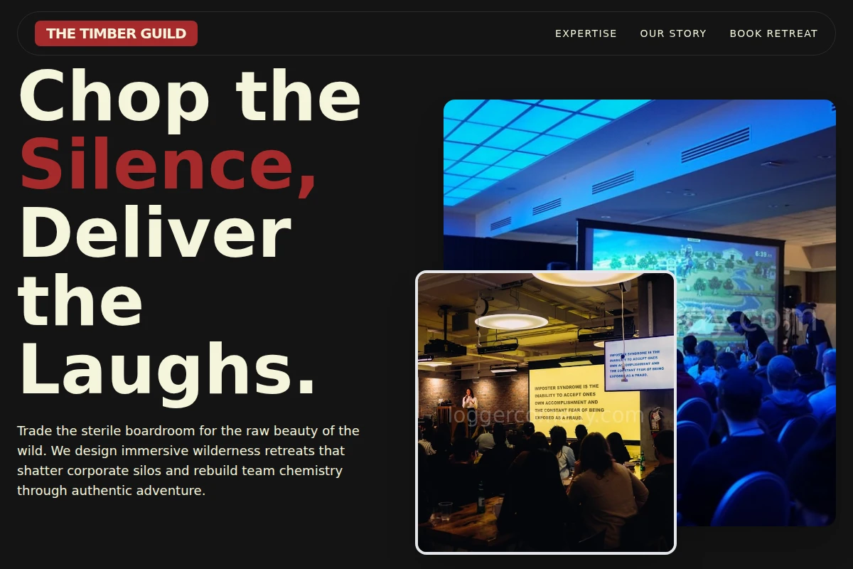 Wilderness Corporate Event