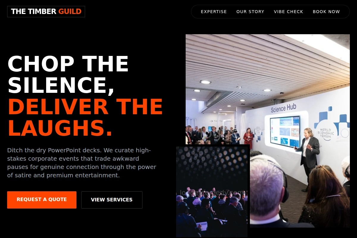 Irony Corporate Event