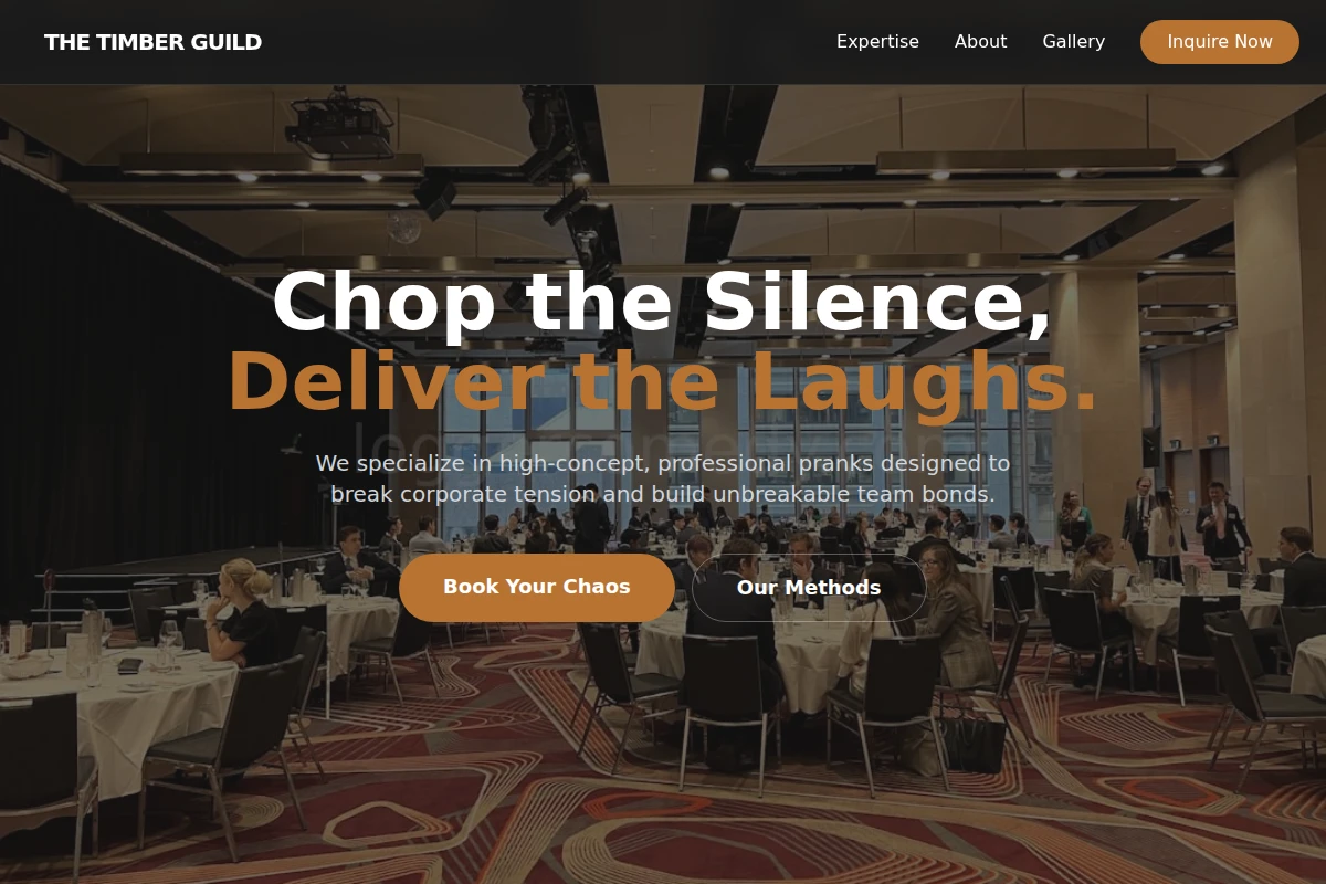 Prank Corporate Event