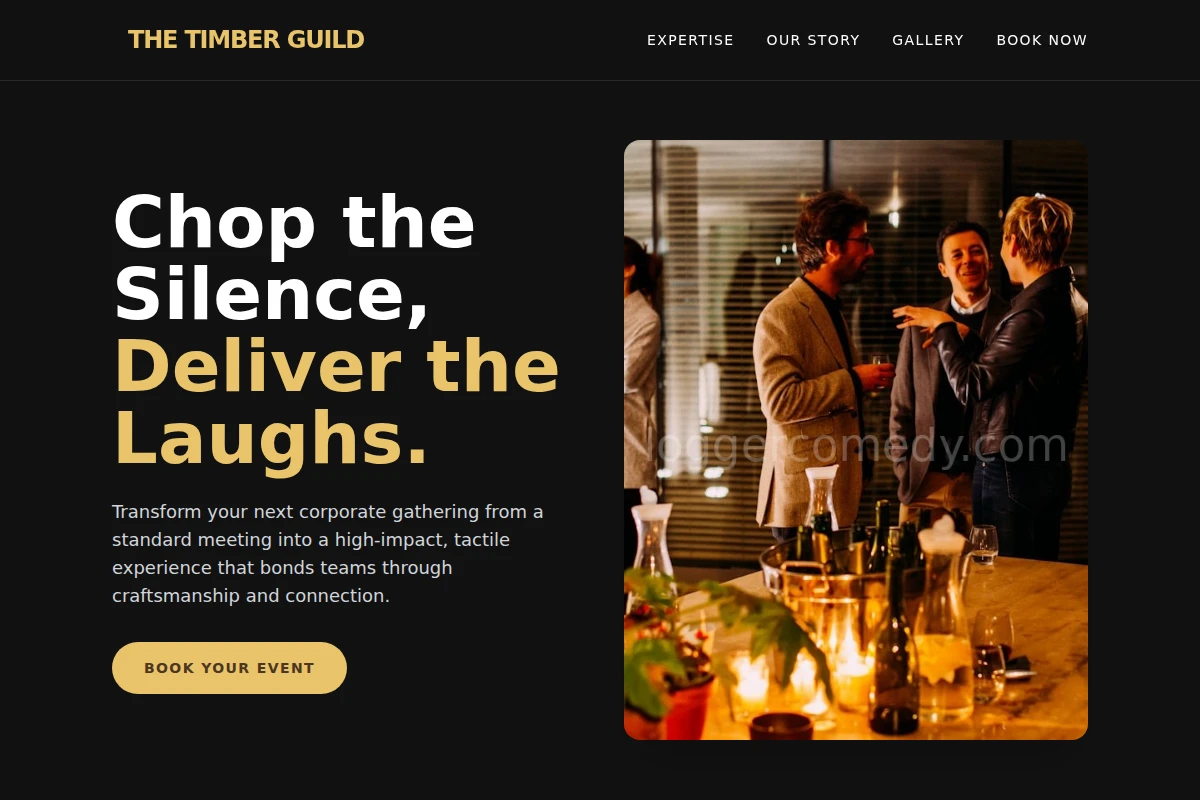 Timber Corporate Event