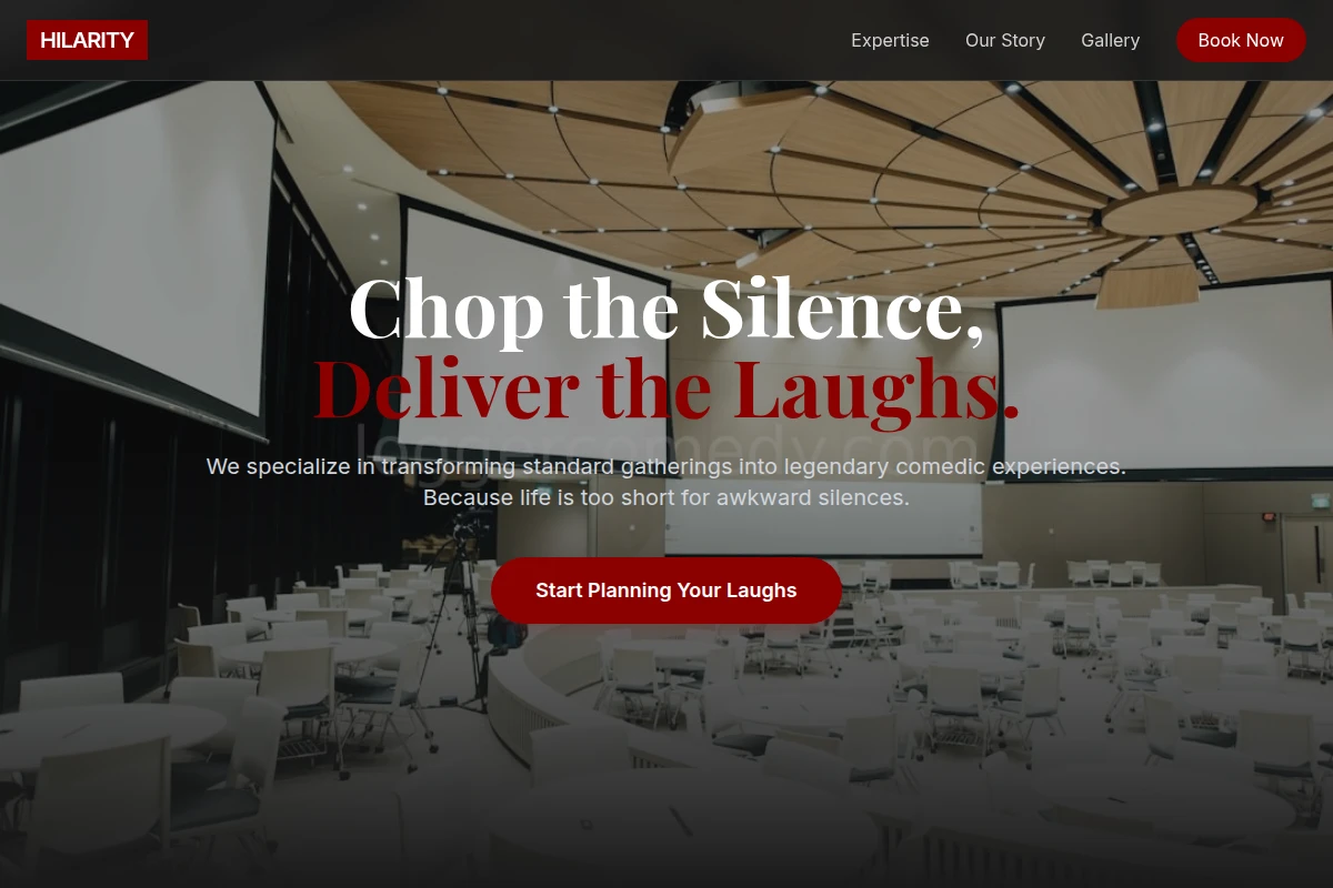 Hilarity Event Planning